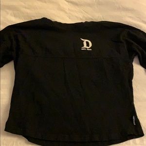 Disneyland resort, long sleeve black top